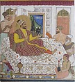 Darbar of  Ali Adil Shah II, Attributed to Bombay Painter, Ink, opaque watercolor and gold on paper